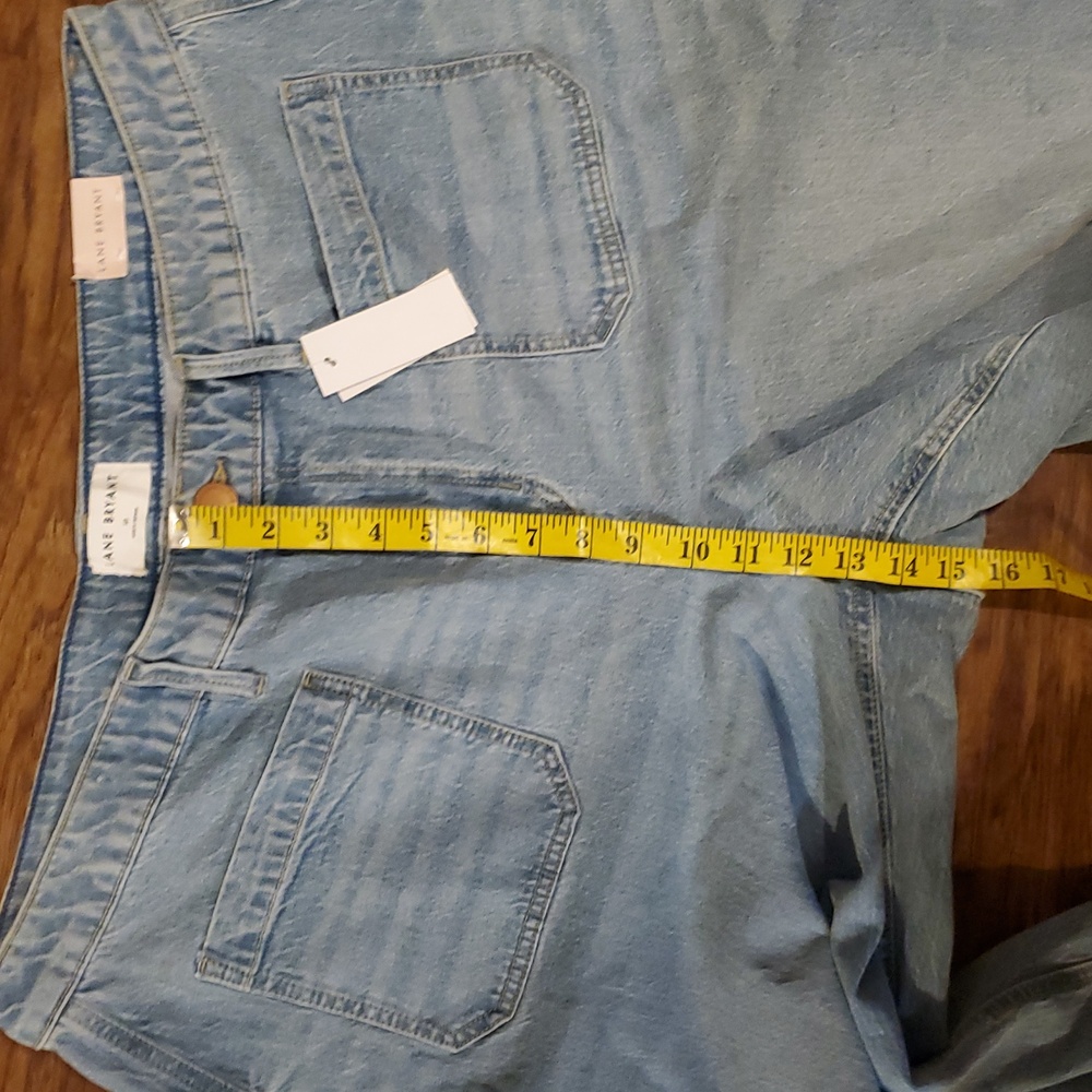 NwT Lane Bryant Signature Fit Wide Leg Jeans Sz 18 New - Picture 4 of 11